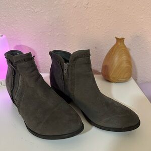 MIA Charcoal Ankle Booties